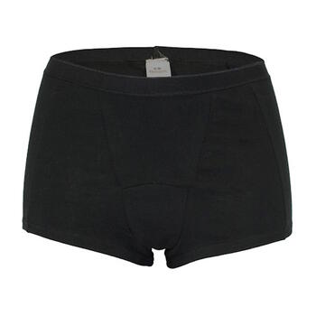 Beeren Ondergoed Menstruatie Short Night Zwart Menstruatieslip