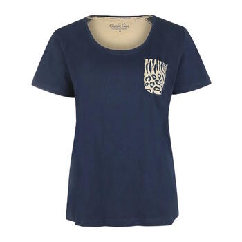 Charlie Choe Wild Hearted Marine Blauw Slaapshirt