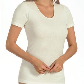 Beeren Ondergoed Thermo Crème Dames Thermo T-Shirt