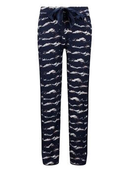Charlie Choe Mystic Dreams Marine Blauw/Print Pyjamabroek