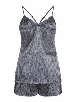 Charlie Choe Good Luck Marine Blauw/Print Shortama