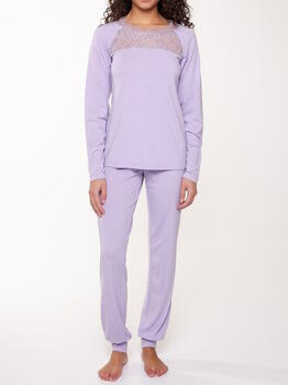 LingaDore Night Happy colour Lila Pyjama
