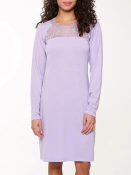 LingaDore Night Happy colour Lila Nachthemd