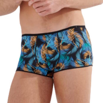 HOM Chico Blauw/Print Sport Trunk