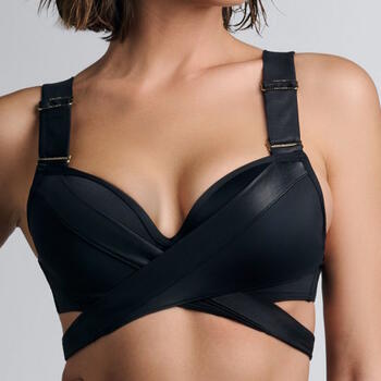 Marlies Dekkers Badmode Cache Coeur Zwart Push Up Bikinitop