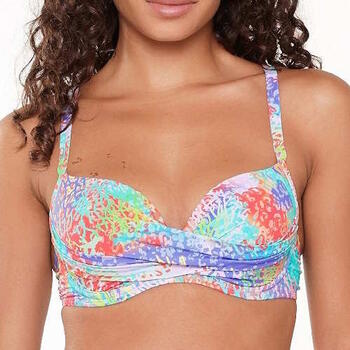 LingaDore Beach  All about colors Multicolor/Print Voorgevormde Bikinitop