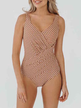 Bomain Marrakesh Bruin/Roze Badpak