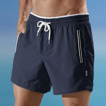 Bomain David Marine Blauw Zwemshort