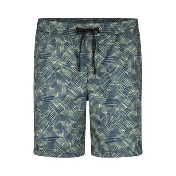  DJ DutchJeans Art Groen/Print Zwemshort