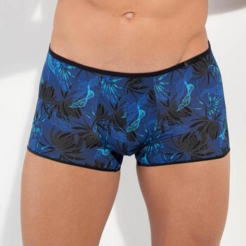 HOM Palay Blauw/Print Sport Trunk