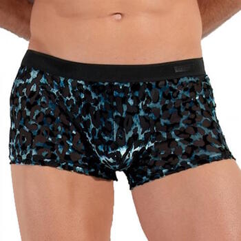 HOM Leopard Zwart/Blauw Sport Trunk