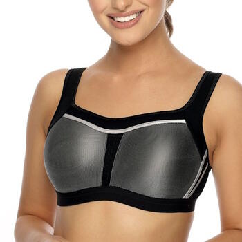 Viania 151430 Zwart Sport bh