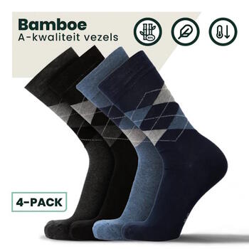 Bamboosa Steve Multicolor/Print Sokken