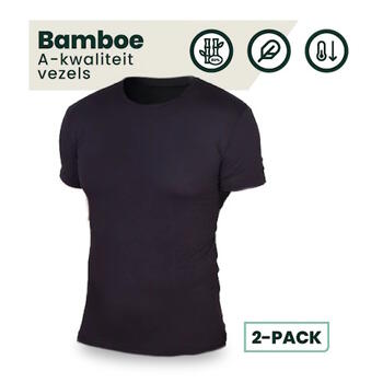 Bamboosa Austin Zwart Shirt