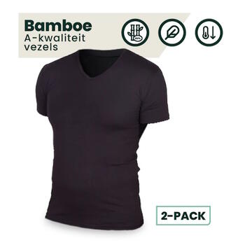 Bamboosa Austin Zwart Shirt