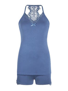 Charlie Choe Retro nights Jeans Blauw Shortama