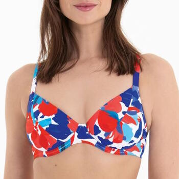 Rosa Faia Badmode Celine Marine Blauw/Rood Bikini Set
