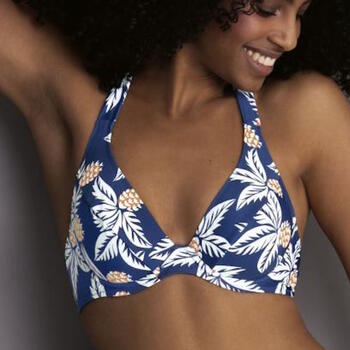 Rosa Faia Badmode Amira Blauw/Print Bikini Set