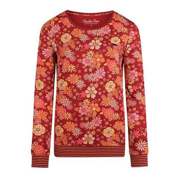 Charlie Choe Flower Power Rood/Print Slaapshirt