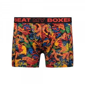 Beat My Boxer Dragon Multicolor/Print Boxershort
