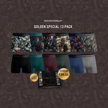 Muchachomalo Golden Special Multicolor Boxershort