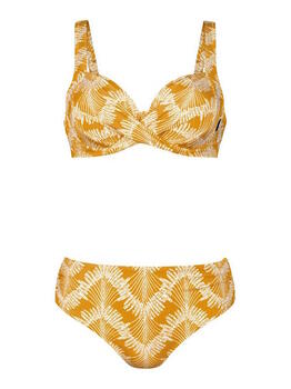 Rosa Faia Badmode Delia Oranje/Print Bikini Set