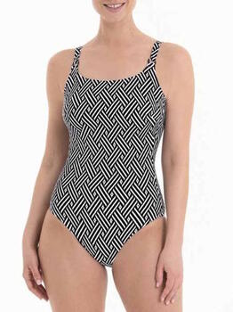Anita Care Carini Zwart/Wit Prothese Badpak