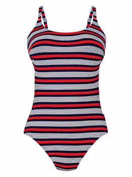 Rosa Faia Badmode Estelle Blauw/Rood Badpak