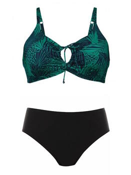 Rosa Faia Badmode Sara Blauw/Groen Bikini Set