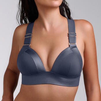 Marlies Dekkers Badmode Cache Coeur Grijs Voorgevormde Bikinitop