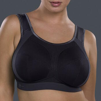 Anita Active Extreme Control Plus Zwart/Grijs Sport bh