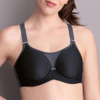 Anita Active Performance wireX Zwart/Grijs Sport bh