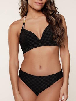 LingaDore Beach Ready to shine Zwart Bikini Set