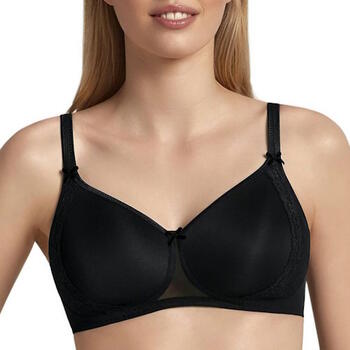 Rosa Faia Lace Rose Zwart Wireless bh