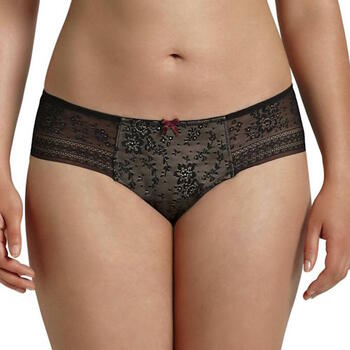 Rosa Faia Fleur Zwart Slip