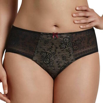 Rosa Faia Fleur Zwart High Brief