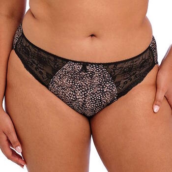 Elomi Morgan Zwart/Print Slip
