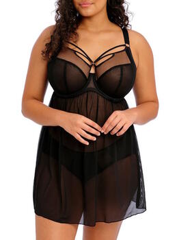 Elomi Sachi Zwart Babydoll