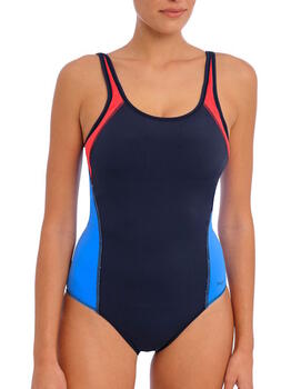 Freya Swim Freestyle Marine Blauw Badpak