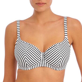 Freya Swim Jewel Cove Zwart/Wit Voorgevormde Bikinitop