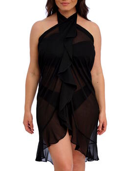 Fantasie Swim Nauru Zwart Strandjurk