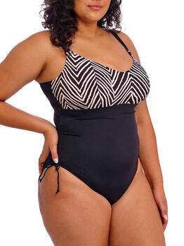 Elomi Swim Fiji Falls Zwart/Wit Badpak