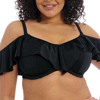 Elomi Swim Plain Sailing Zwart Soft-Cup Bikinitop