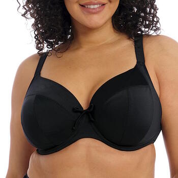 Elomi Swim Plain Sailing Zwart Voorgevormde Bikinitop