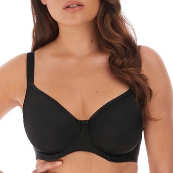 Fantasie Lingerie Smoothing Zwart Niet voorgevormde bh