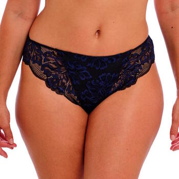 Fantasie Lingerie Emmaline Zwart/Blauw Slip
