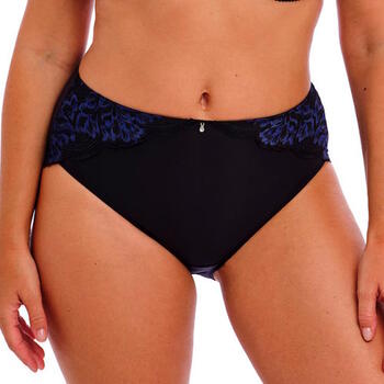 Fantasie Lingerie Emmaline Zwart/Blauw High Brief