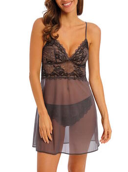 Wacoal Lingerie Lace Perfection Grijs Slipdress