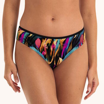 Anita Badmode Nivia Zwart/Print Bikini Broekje