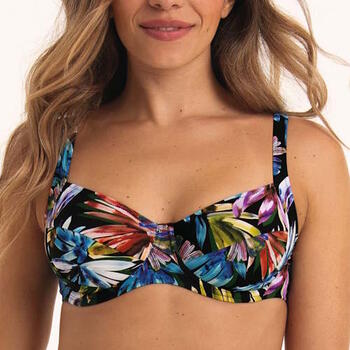 Anita Badmode Sibel Zwart/Print Soft-Cup Bikinitop